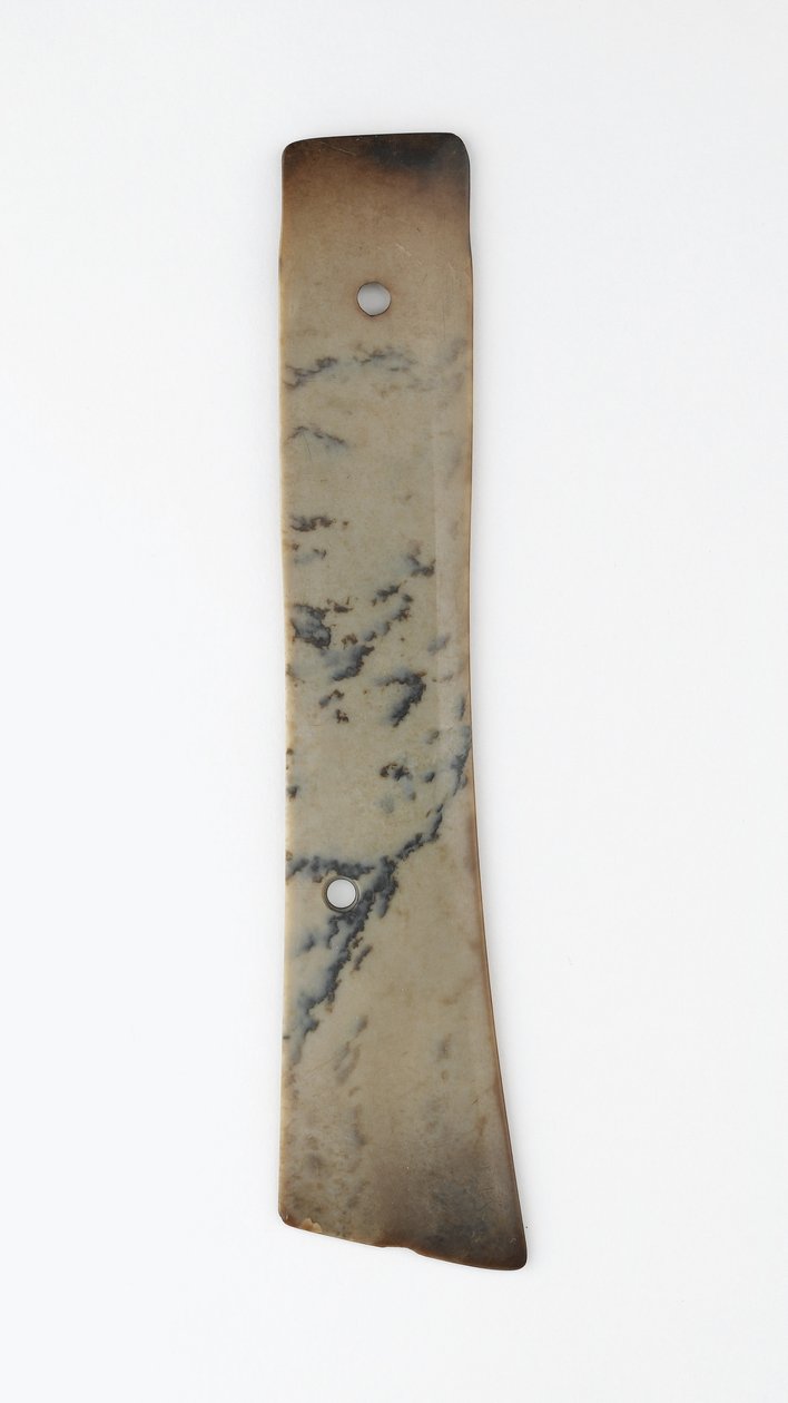Narzędzie ceremonialne (nefryt) autorstwa Shang Dynasty Chinese School