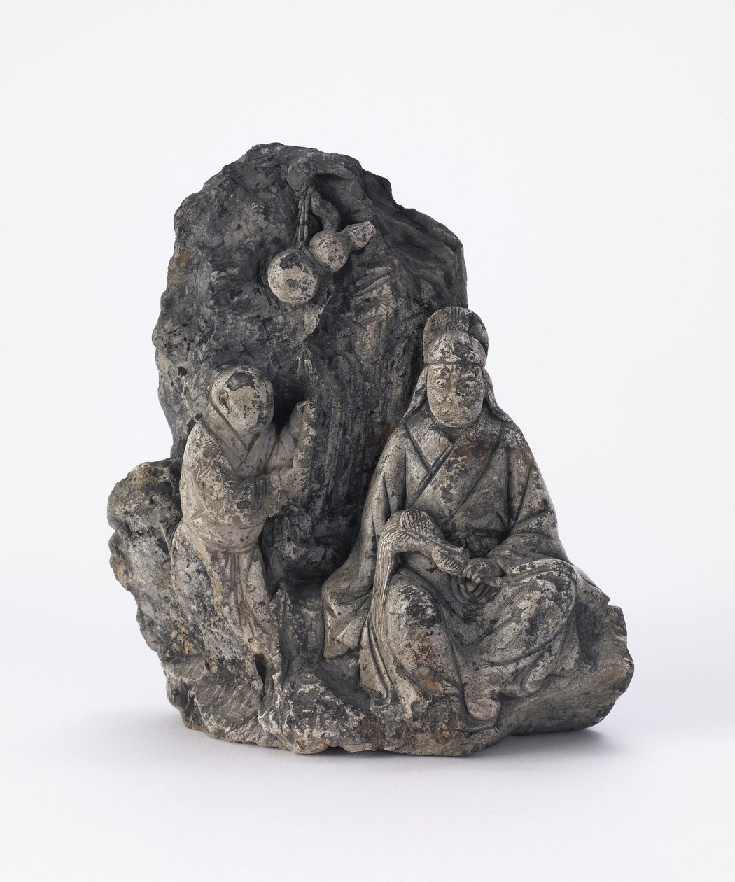 Mały i cienki topór (pióro) XII-XI wiek p.n.e. (nefryt) autorstwa Shang Dynasty Chinese School