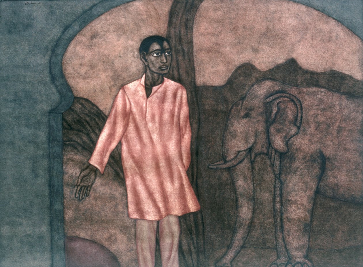 Przewodnik, 1997 (wc na papierze) autorstwa Shanti Panchal