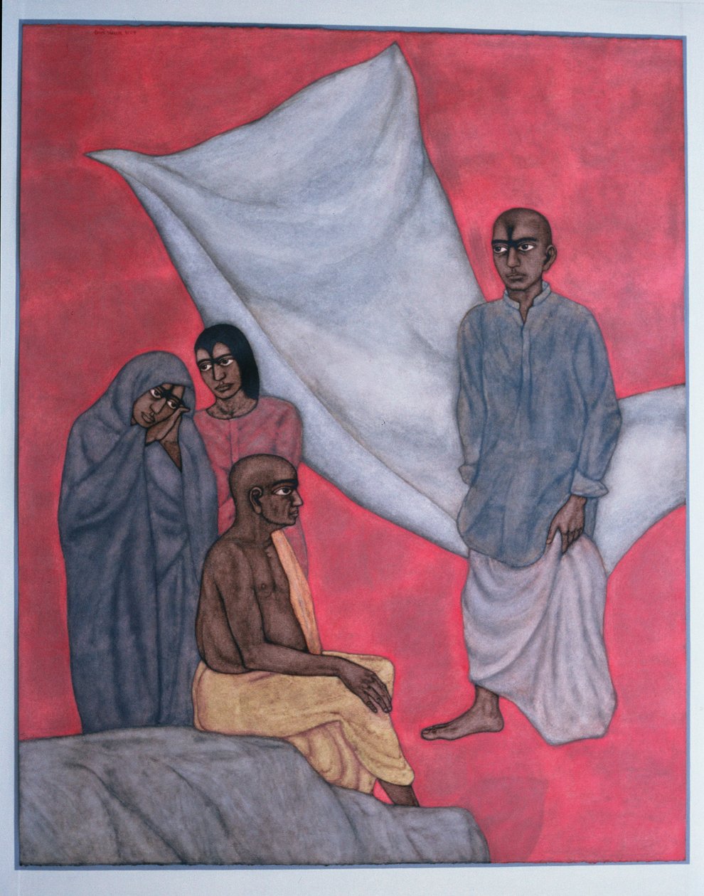Zmartwychwstanie - Rzeczywiste i Nierzeczywiste, 1996 (wc na papierze) autorstwa Shanti Panchal