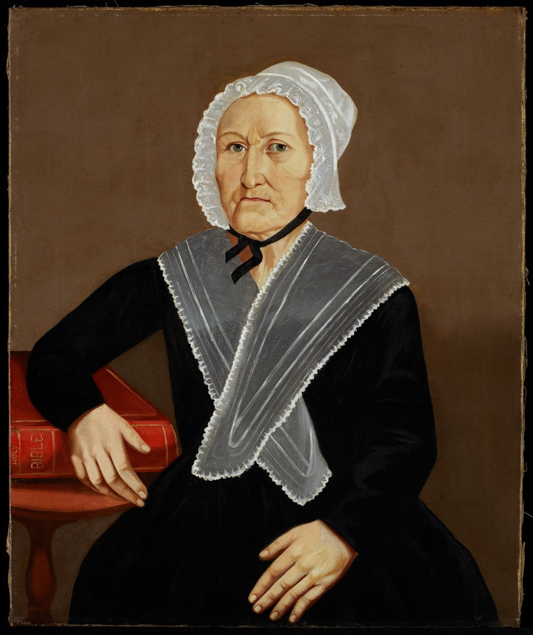 Portret Harriet Brown, 1845 autorstwa Sheldon Peck