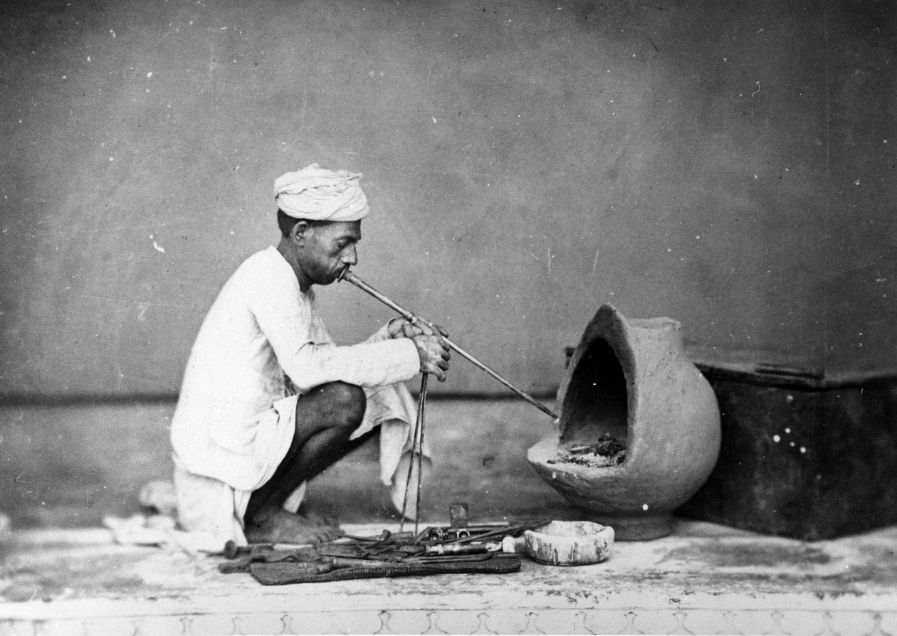Złotnik, ok.1863 autorstwa Shepherd and Robertson