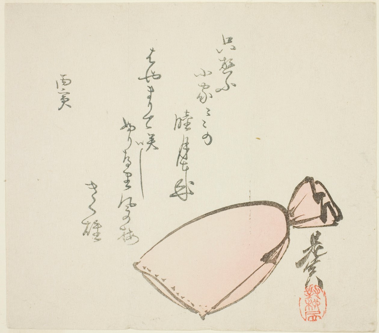 Torba autorstwa Shibata Zeshin