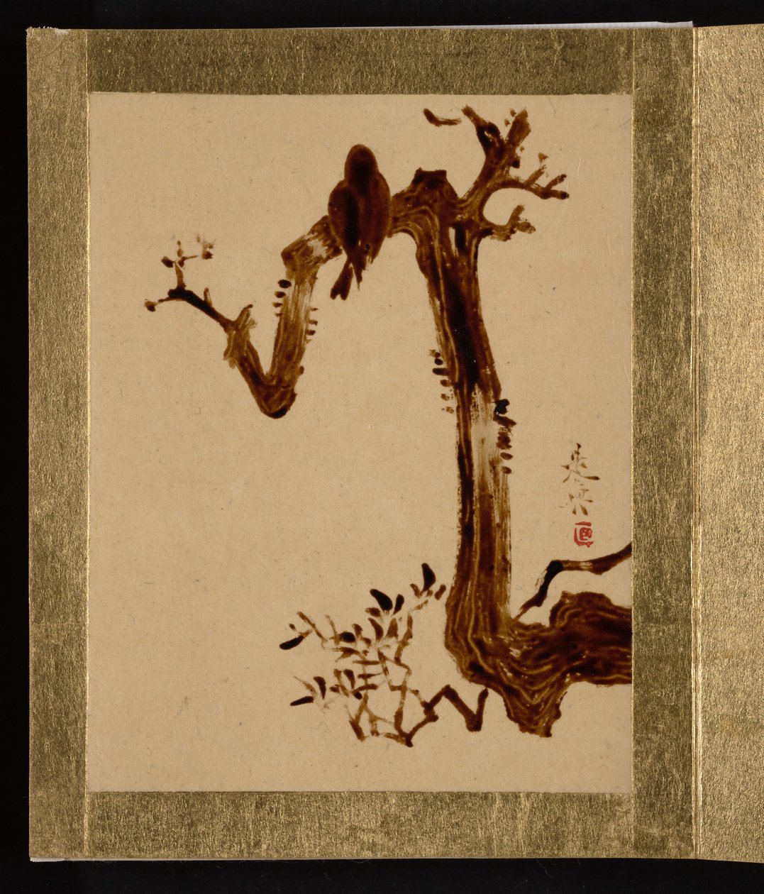Krähe auf Baum autorstwa Shibata Zeshin