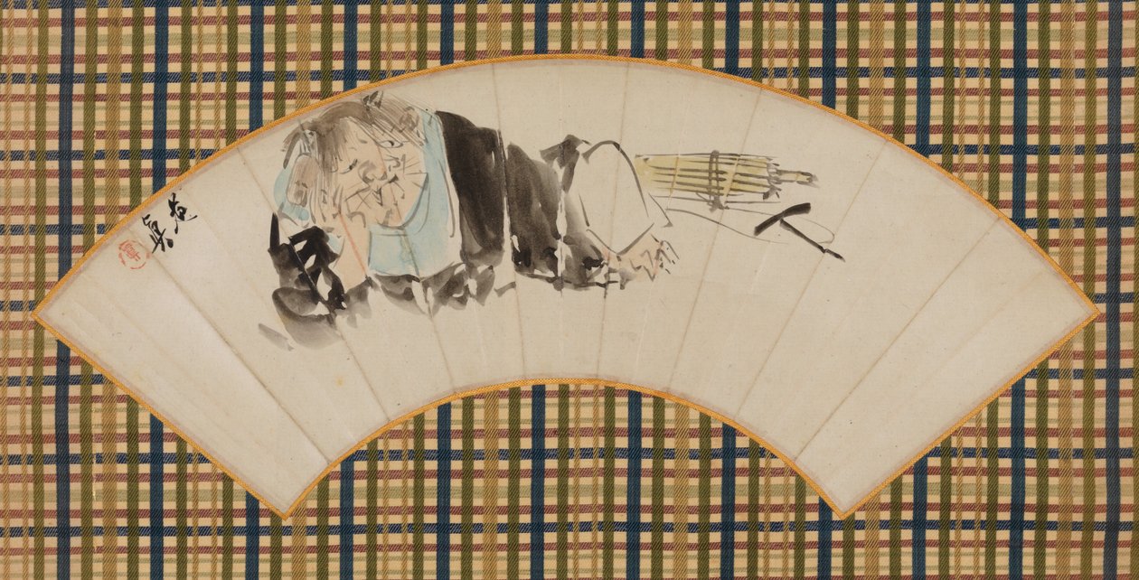 Teufelsbeschwörung autorstwa Shibata Zeshin