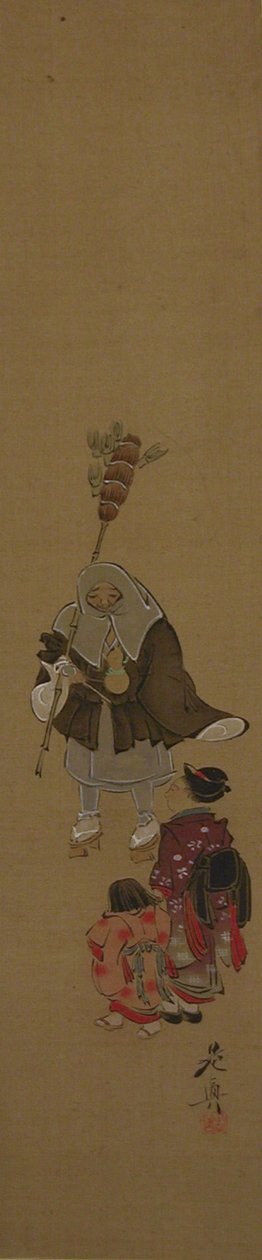 Grupa, XIX w., XIX w. autorstwa Shibata Zeshin