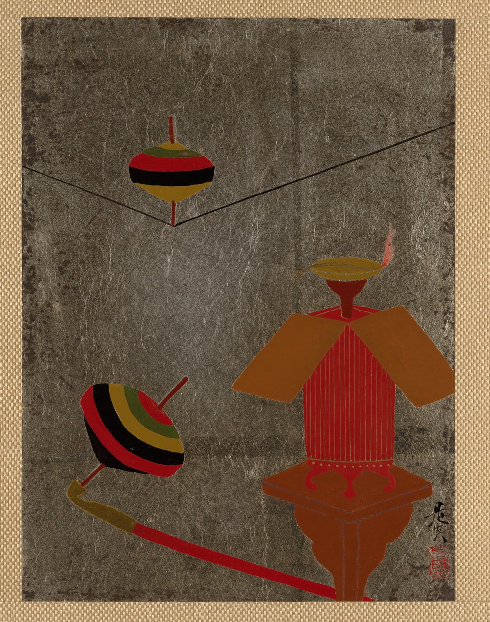 Kreisel autorstwa Shibata Zeshin