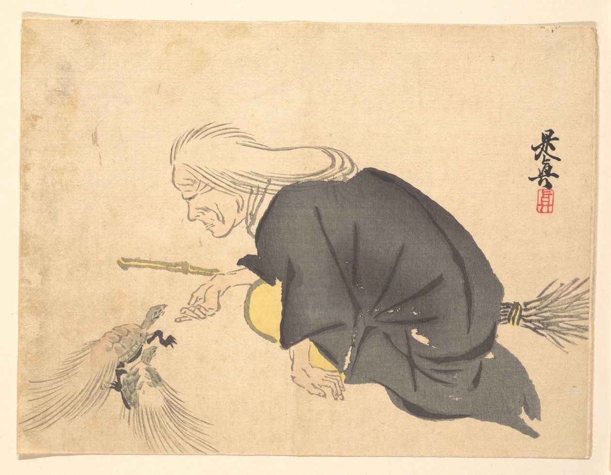 Uba autorstwa Shibata Zeshin