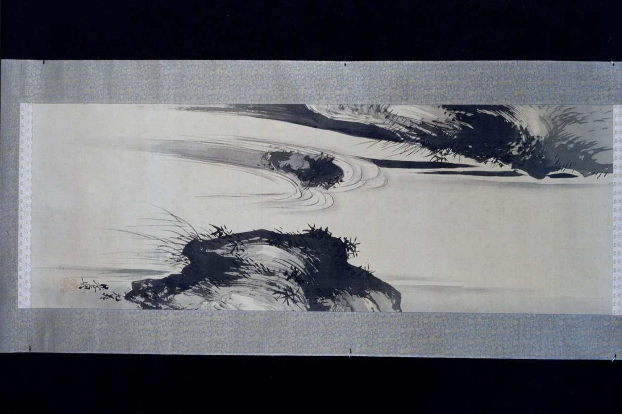 Wodospad autorstwa Shibata Zeshin