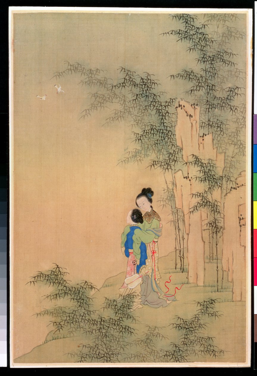 Dwie postacie w objęciach autorstwa Shih Fu Chuiu Ying Shih Fu Chuiu Ying