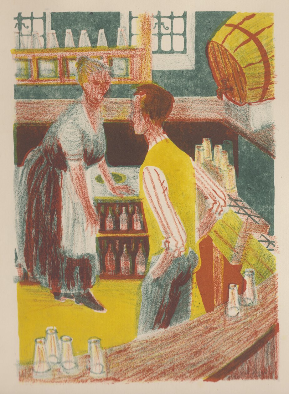 Za barem, 1952. autorstwa Shirley Markham