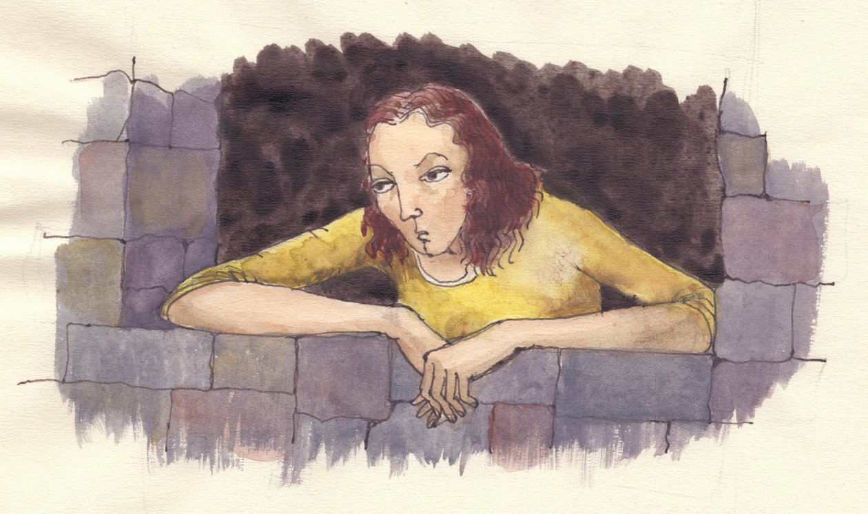 Zrzędliwa kobieta, ok. 1950. autorstwa Shirley Markham