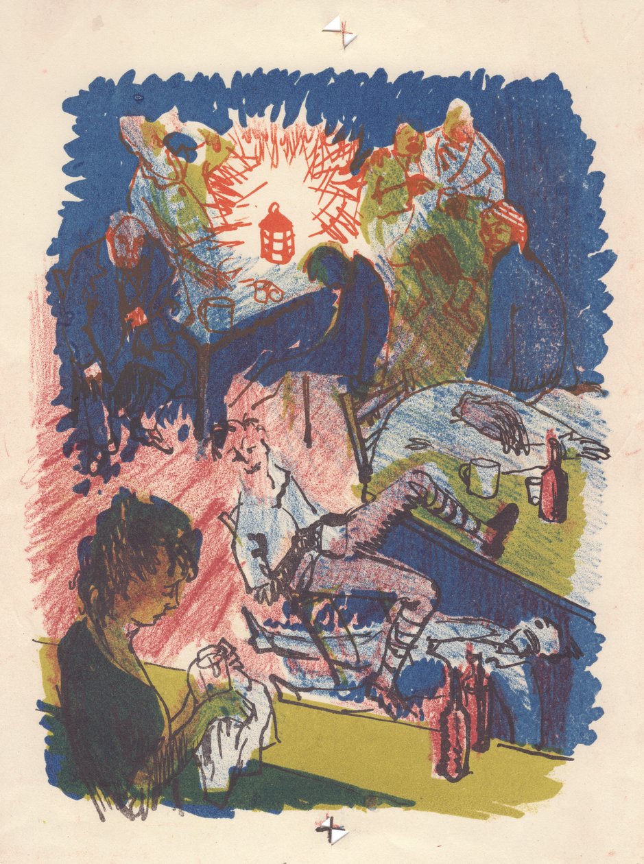 Wewnątrz Jamaica Inn, 1952. autorstwa Shirley Markham