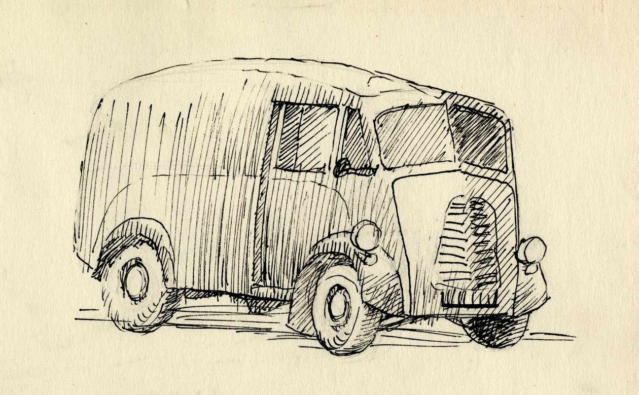 Van, 1951. autorstwa Shirley Markham