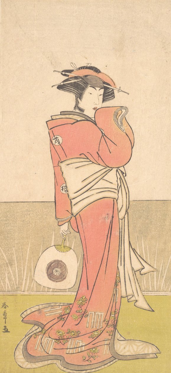 Wersja gratulacyjna biały doktor V, ? 1780. autorstwa Shunsho