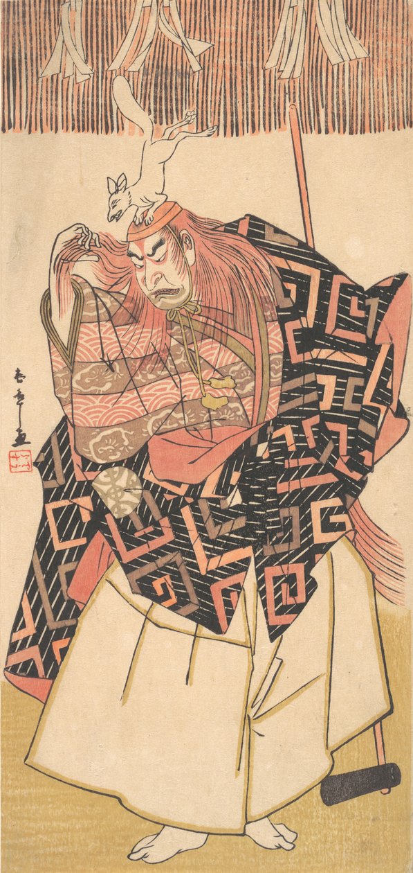 Nakamura Lekarz golący, co? 1780. autorstwa Shunsho