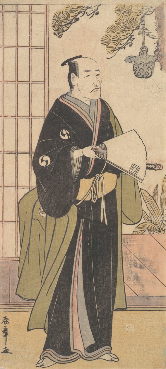 Piąty Ichikawa Danjuro Członek Te Road Mother and Child Yuranosuke, 6. miesiąc, 1783. autorstwa Shunsho