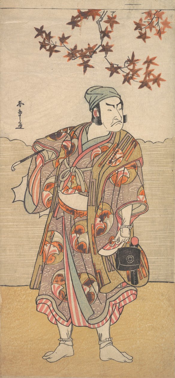 Pierwszy Nakamura Nakazo w roli Shimada no Hachizo, 1783. autorstwa Shunsho