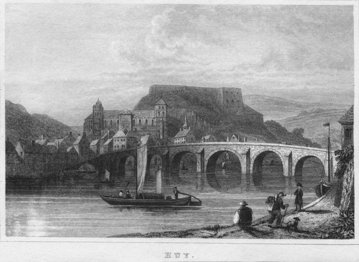Huy, 1850 autorstwa Shury and Son