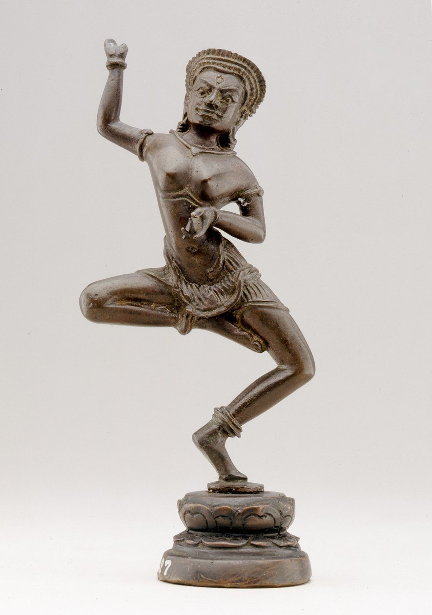 Tańcząca Dakini, kultura Lopburi (brąz) autorstwa Siamese School