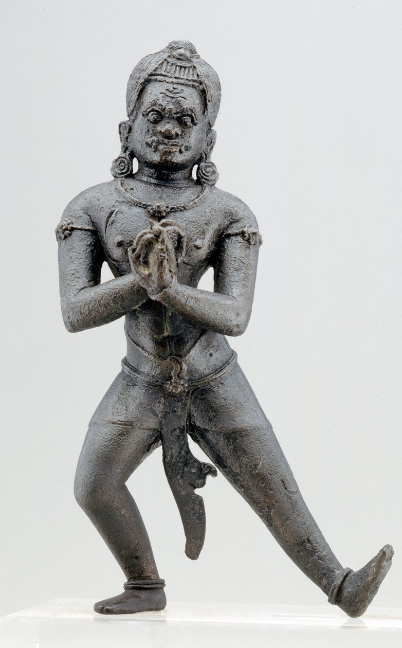Demoniczne Bóstwo, kultura Lopburi (brąz) autorstwa Siamese School