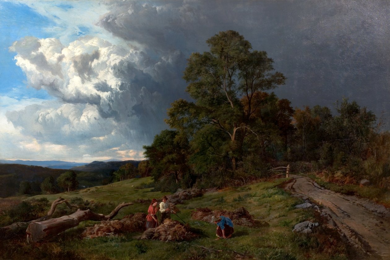 Zbieracze Paproci, 1857 autorstwa Sidney Richard Percy