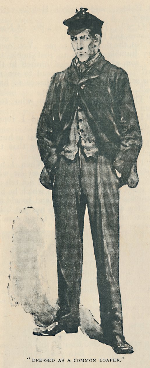 Ubrany jak zwykłe mokasyny, 1892 autorstwa Sidney Paget