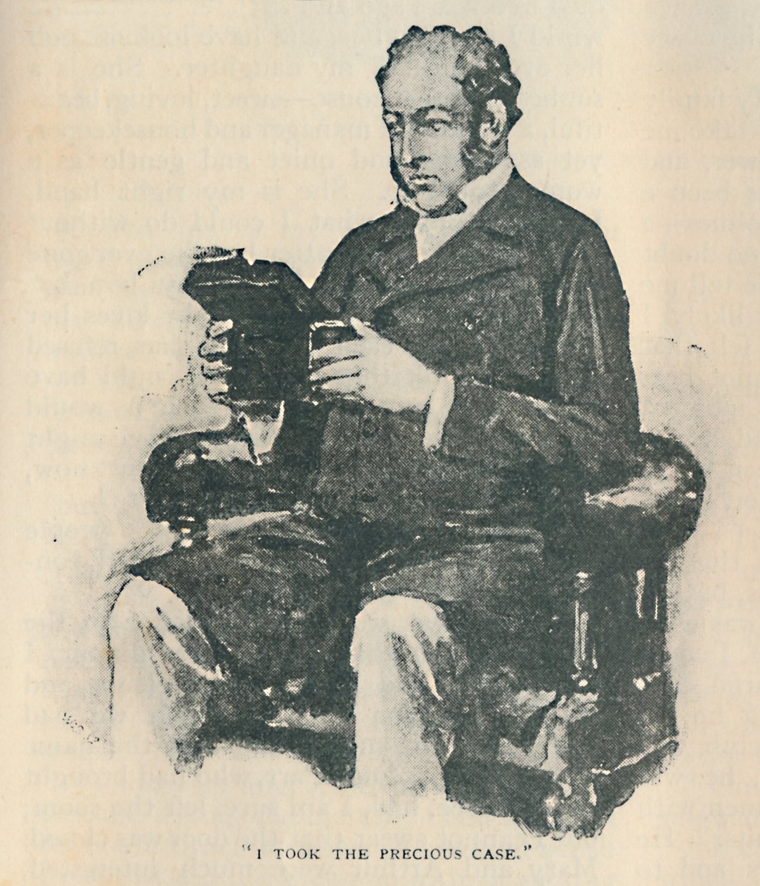 Wziąłem cenny przypadek, 1892 autorstwa Sidney Paget