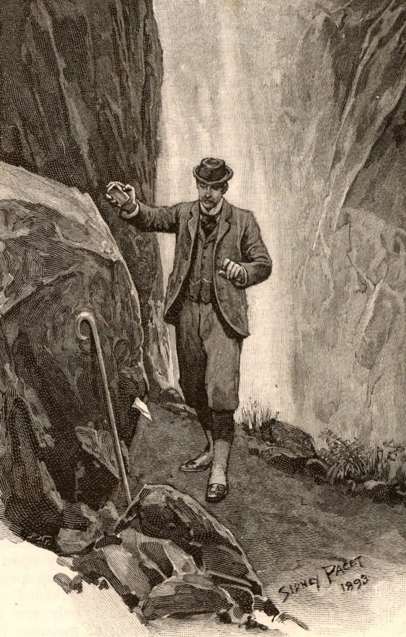 Ilustracja do „Przygód Sherlocka Holmesa” autorstwa Sidney Paget