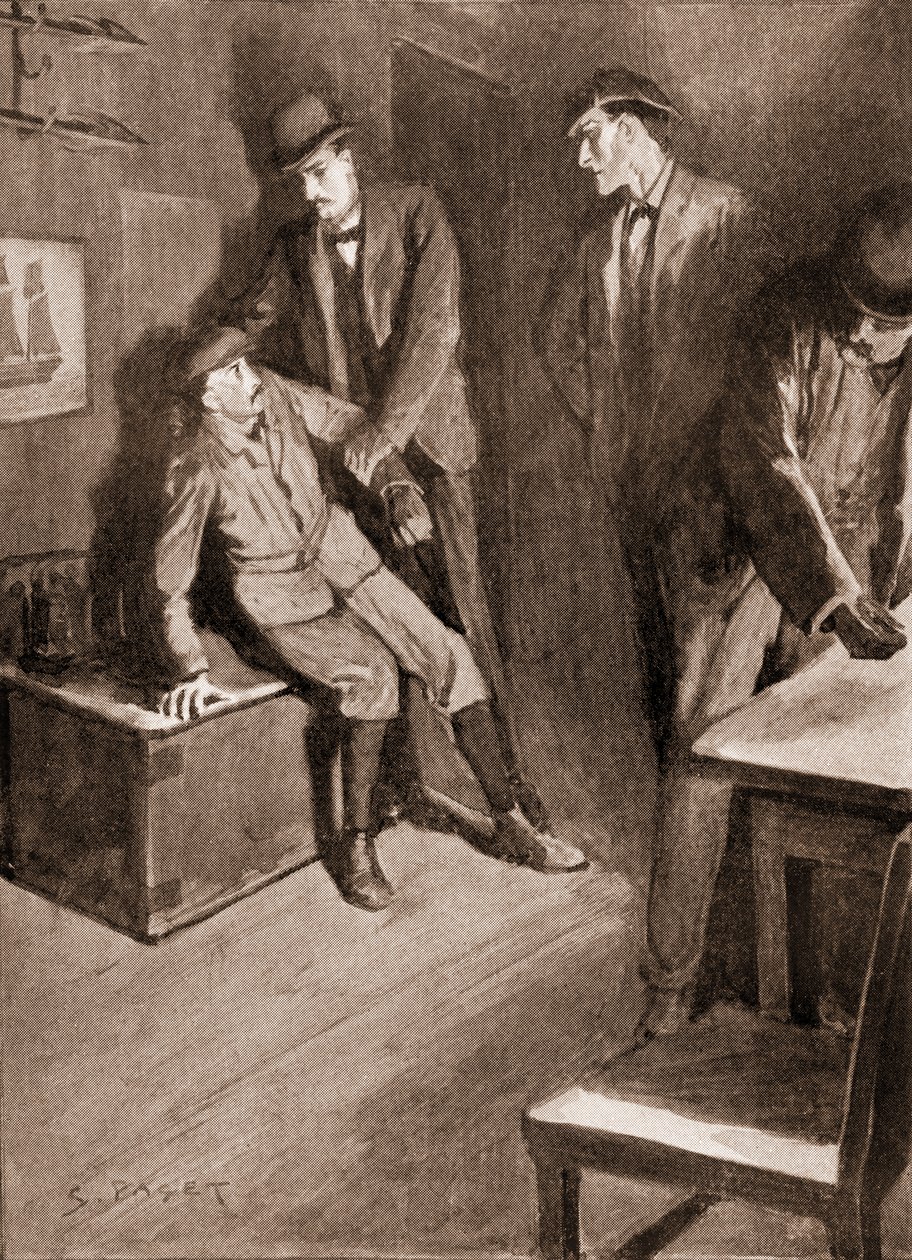 „Powrót Sherlocka” autorstwa Sidney Paget