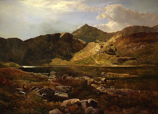 Cader Idris (olej na płótnie) autorstwa Sidney Richard Percy