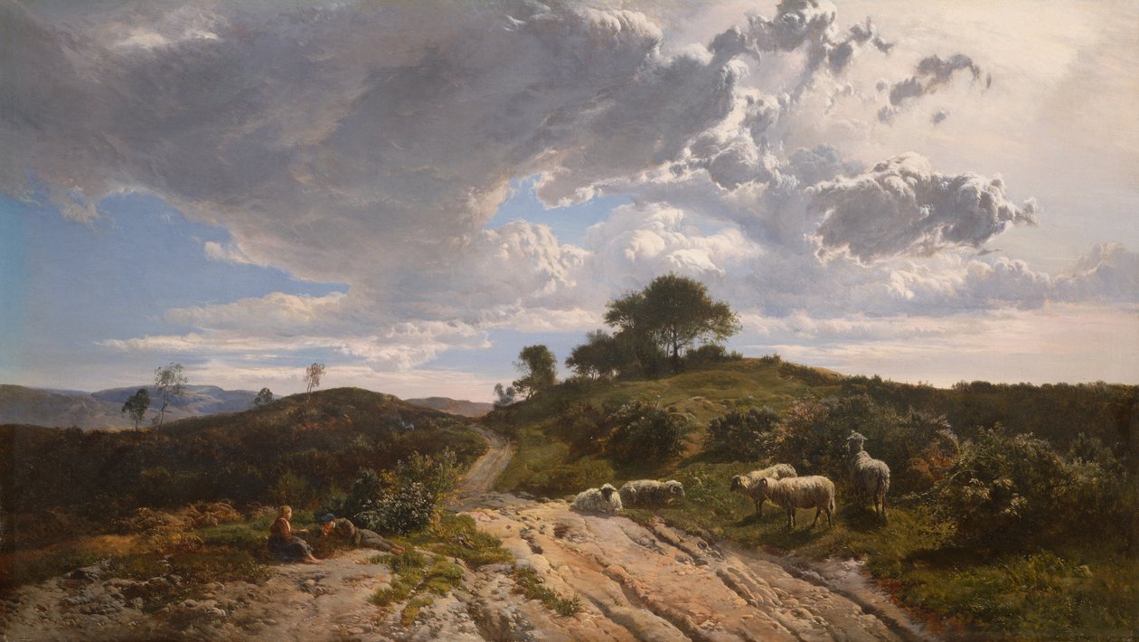 Przyjemne Pastwiska autorstwa Sidney Richard Percy