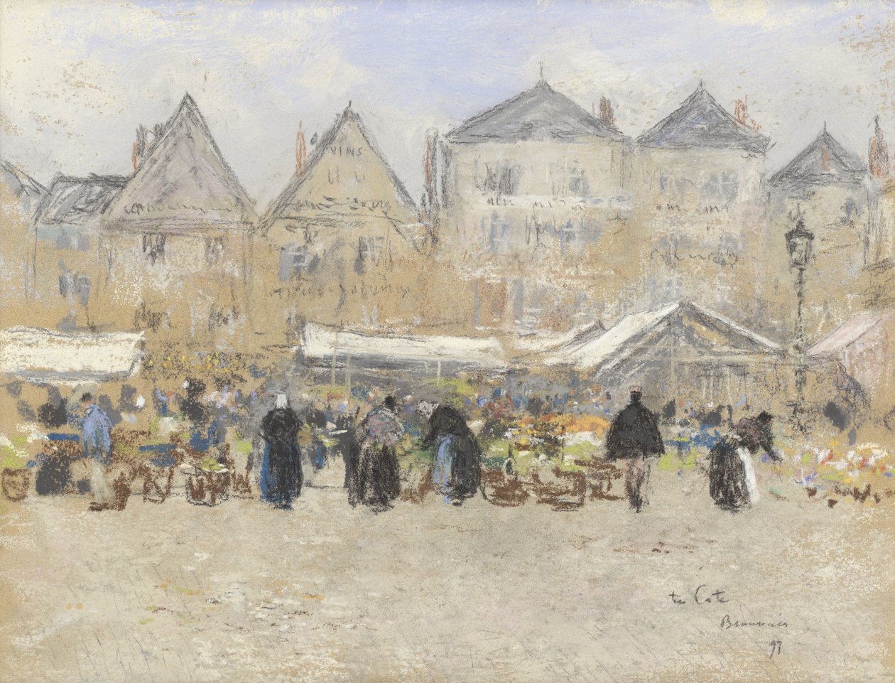 Rynek w Beauvais autorstwa Siebe Johannes ten Cate