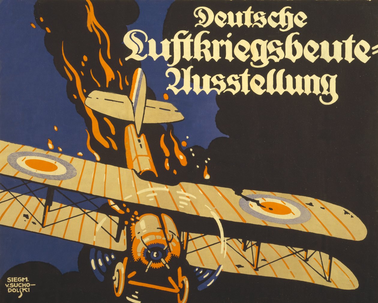 Wystawa niemieckich wojen powietrznych autorstwa Siegmund von Suchodolski