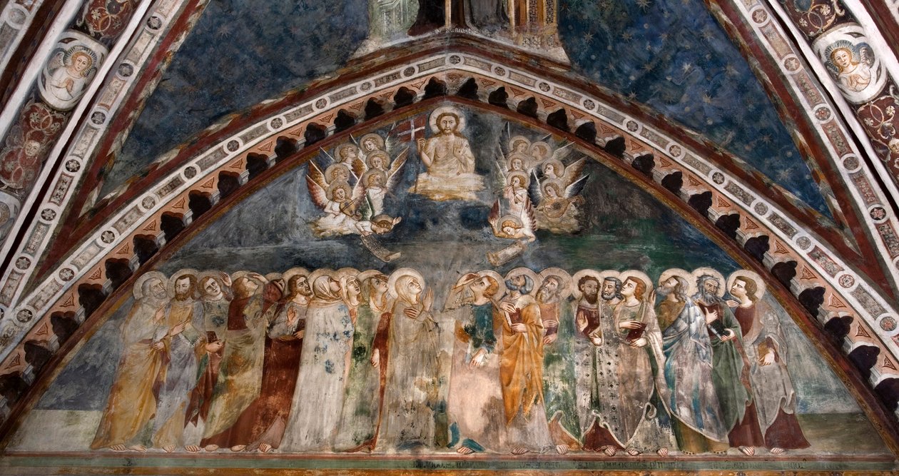 Chrystus w chwale autorstwa Sienese School