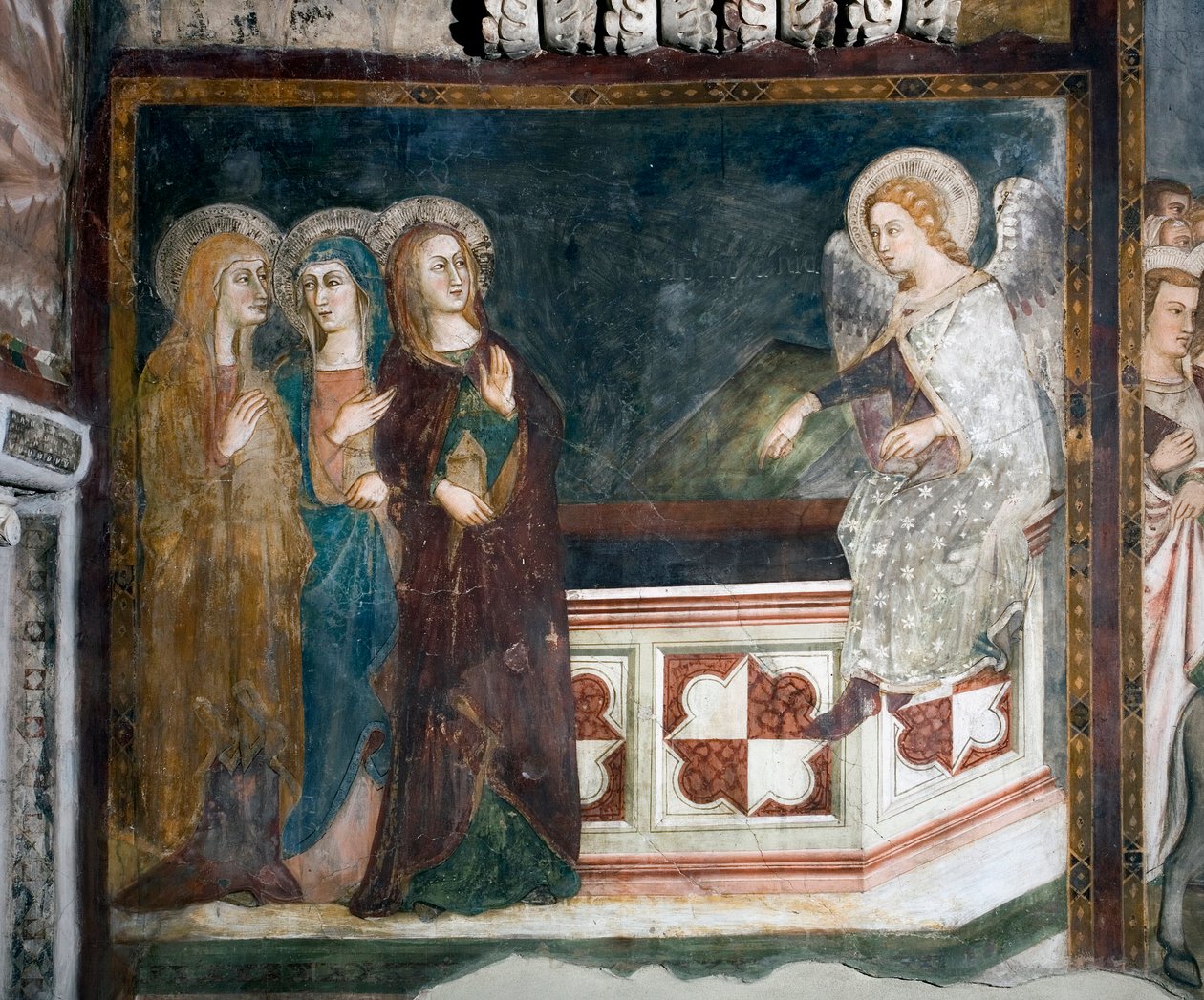 Święte kobiety autorstwa Sienese School