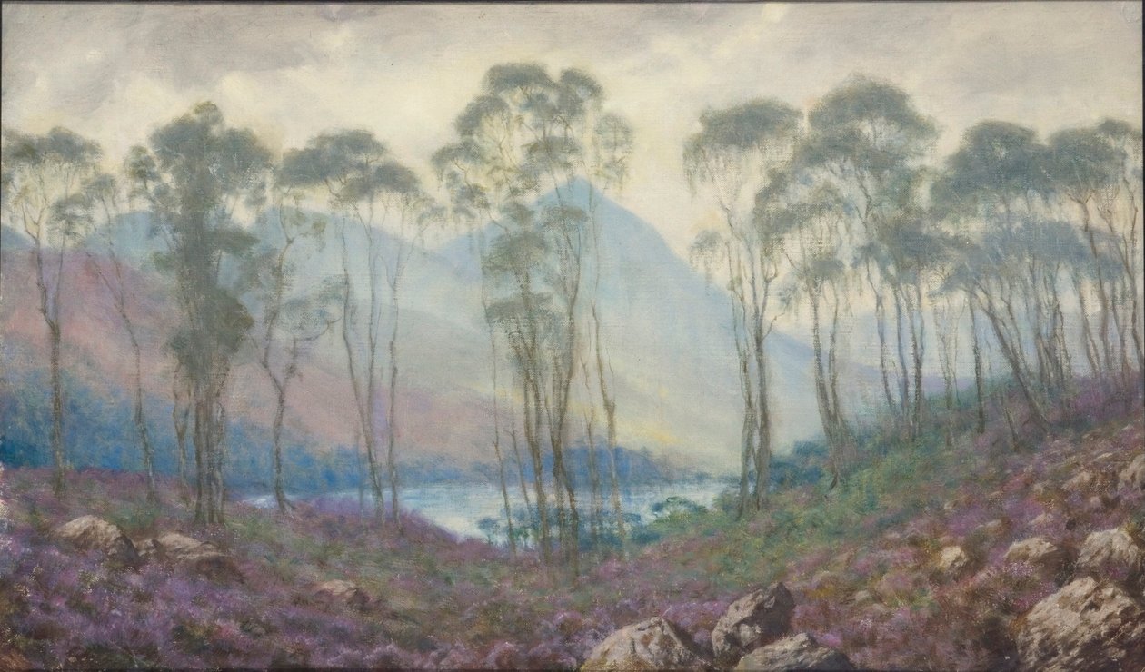 Szkocki pejzaż, 1886-1939 autorstwa Sigismund Christian Hubert Goetze