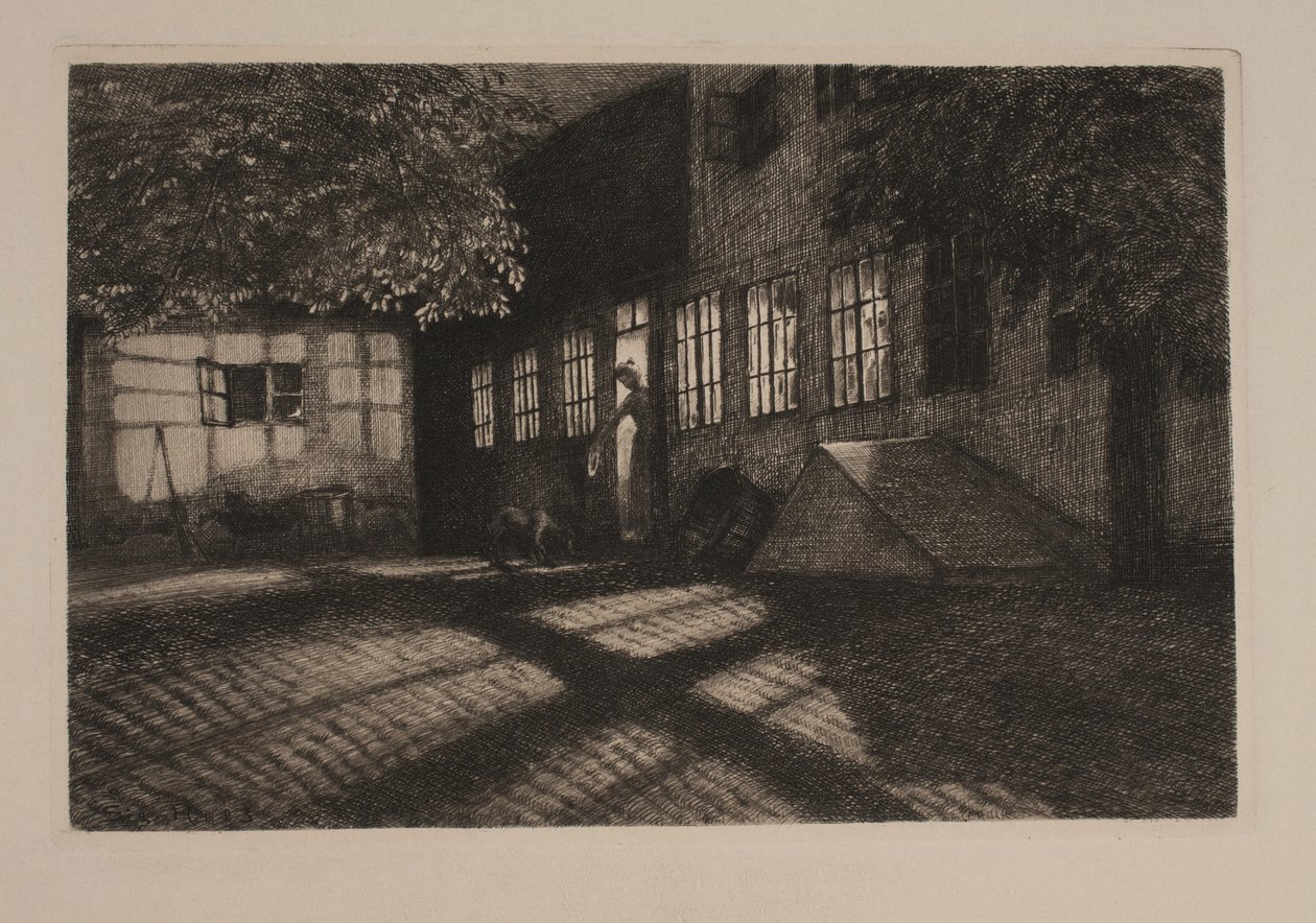 Gæstgivergården autorstwa Sigvard Hansen