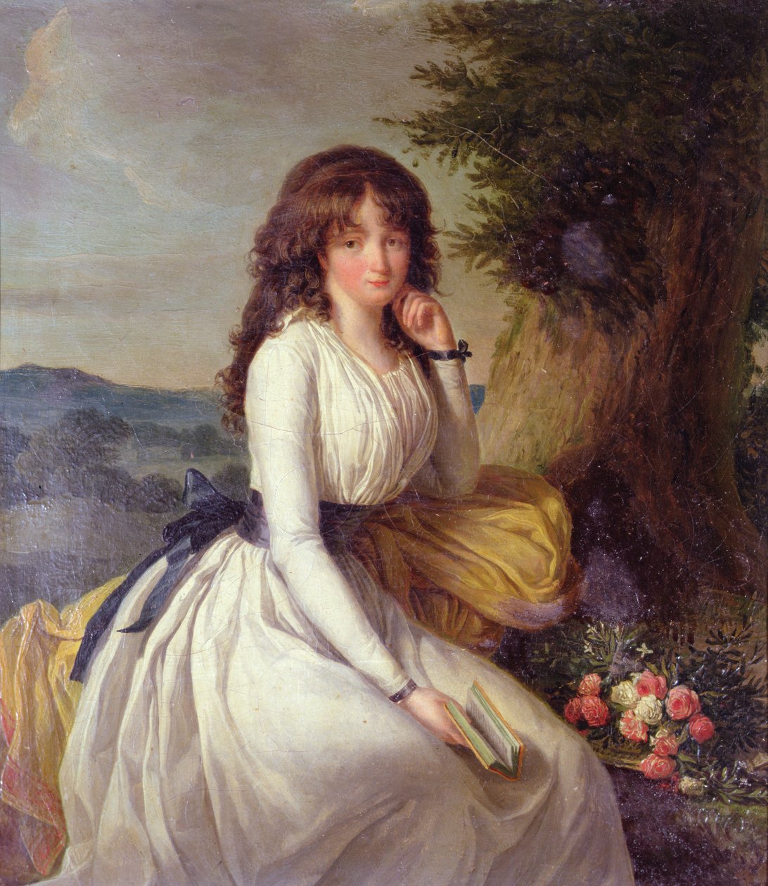 La Belle Pamela ok. 1789 r. autorstwa Silvestre Mirys