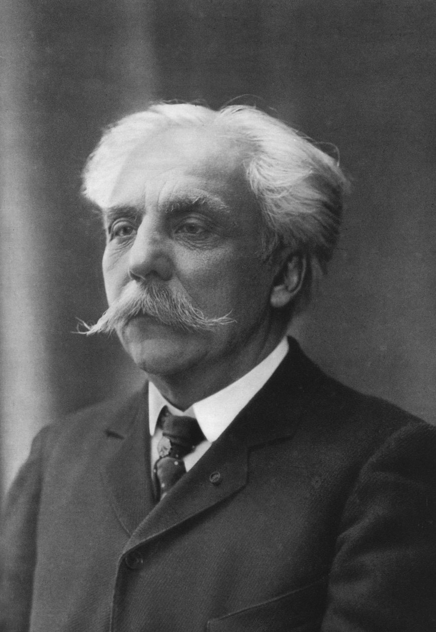Gabriel Fauré 1845-1924, francuski kompozytor, organista, pianista i pedagog autorstwa Silvestre