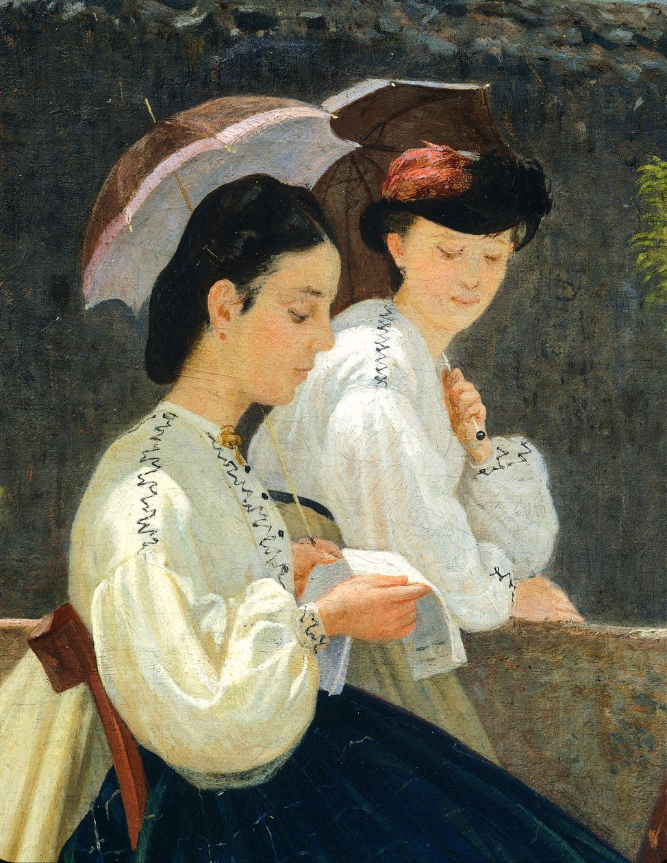 Jałmużna autorstwa Silvestro Lega