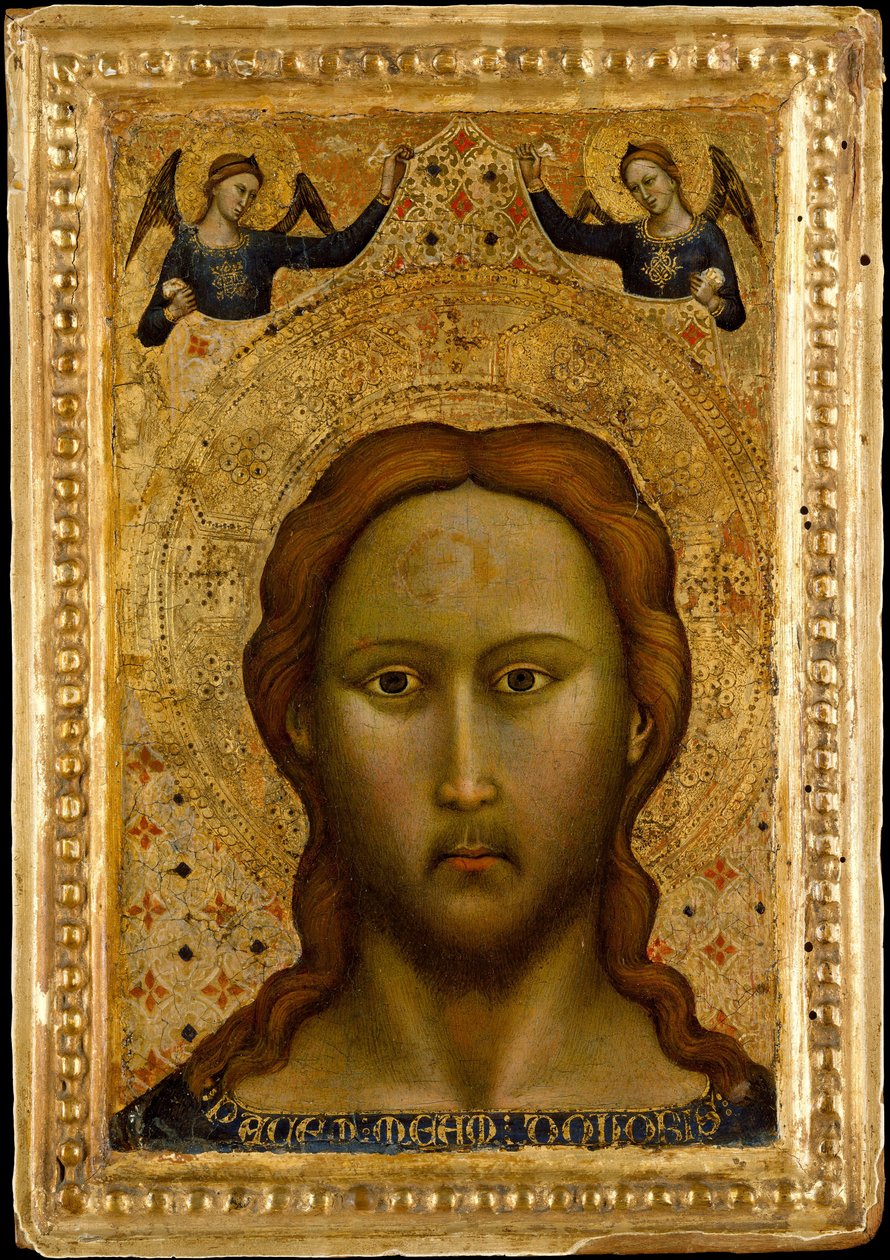 Głowa Chrystusa. autorstwa Silvestro dei Gherarducci