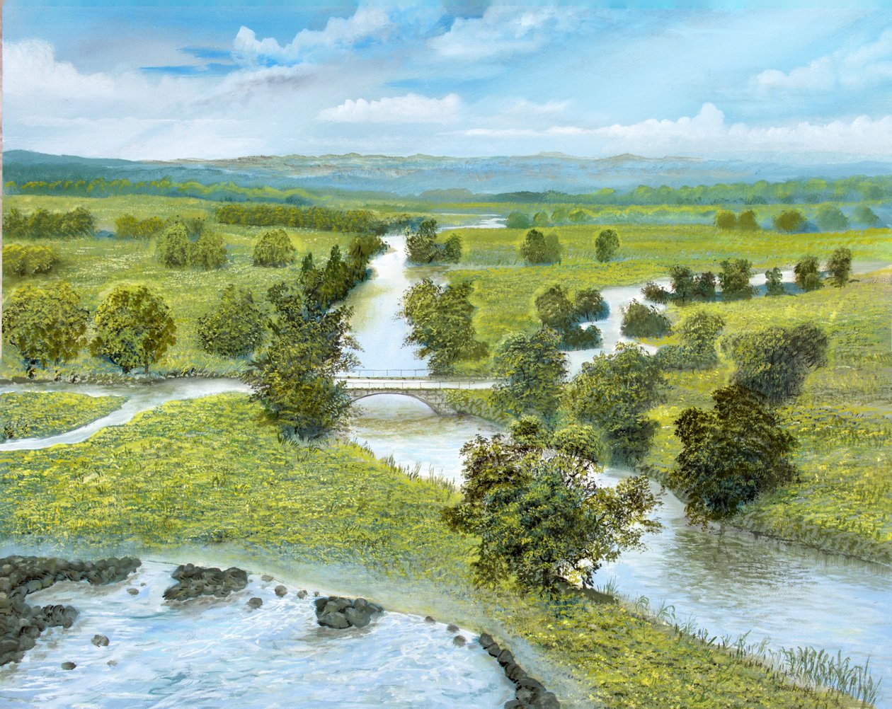 Most rzeczny autorstwa Silvian Sternhagel