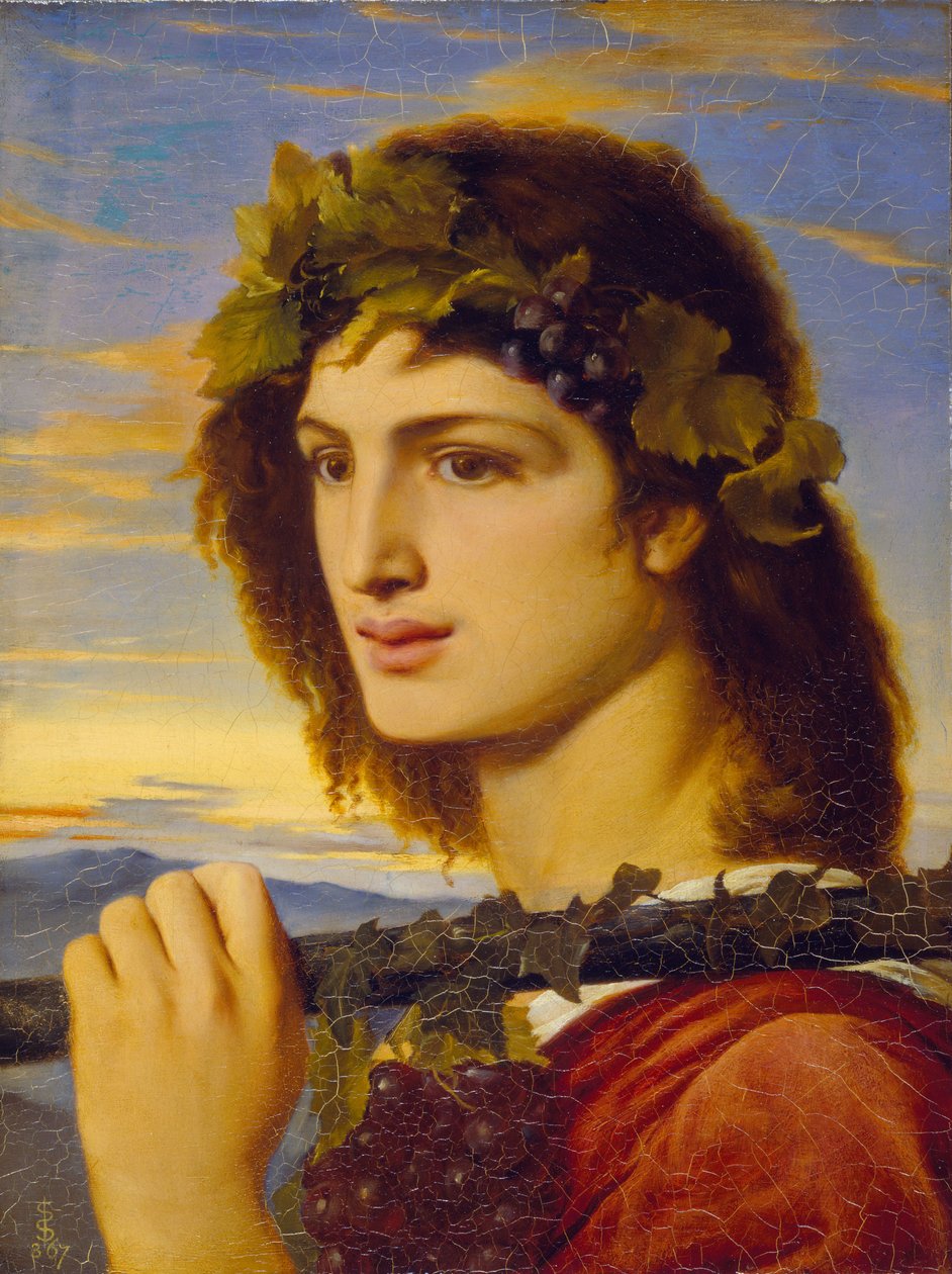 Bachus, 1867 autorstwa Simeon Solomon