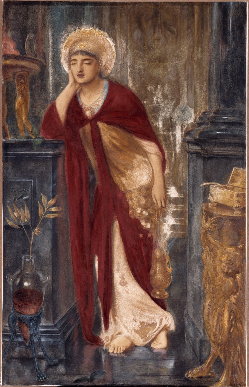 Heliogabalus, Arcykapłan Słońca autorstwa Simeon Solomon