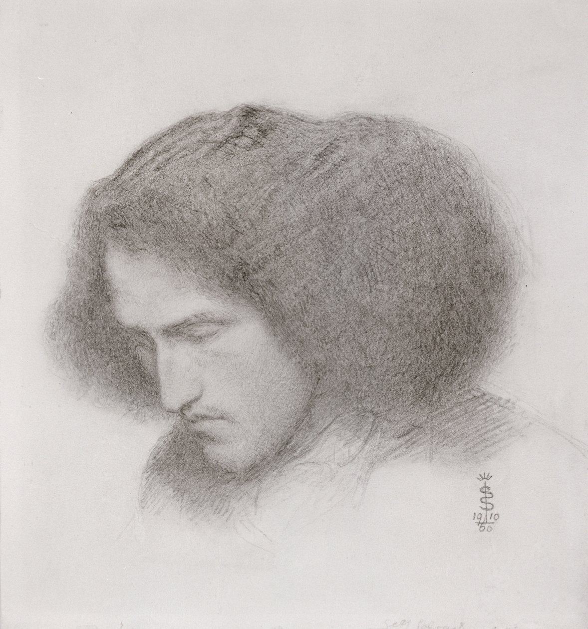 Autoportret autorstwa Simeon Solomon