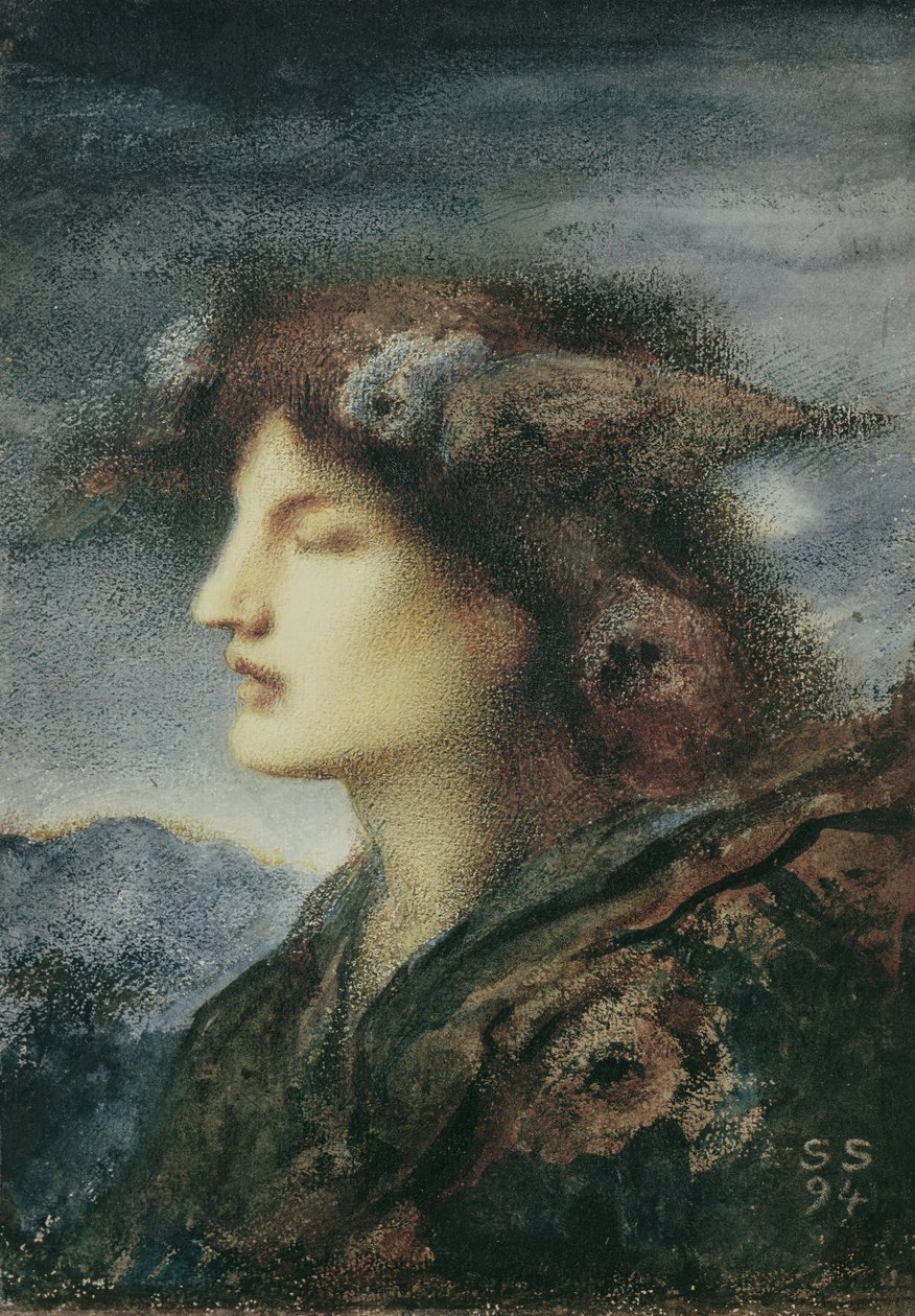 Sen, 1894 autorstwa Simeon Solomon