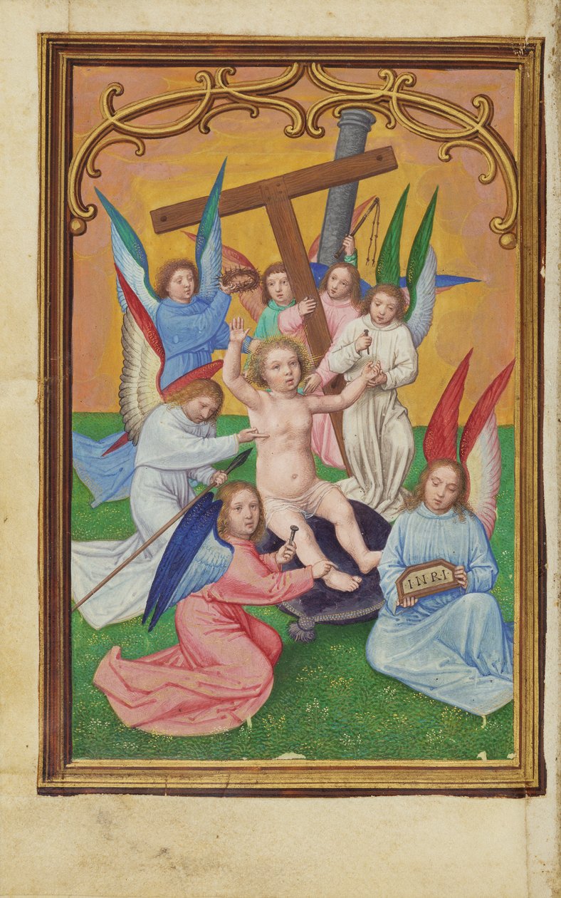 Folio 31v z Modlitewnika kardynała Albrechta z Brandenburgii autorstwa Simon Bening