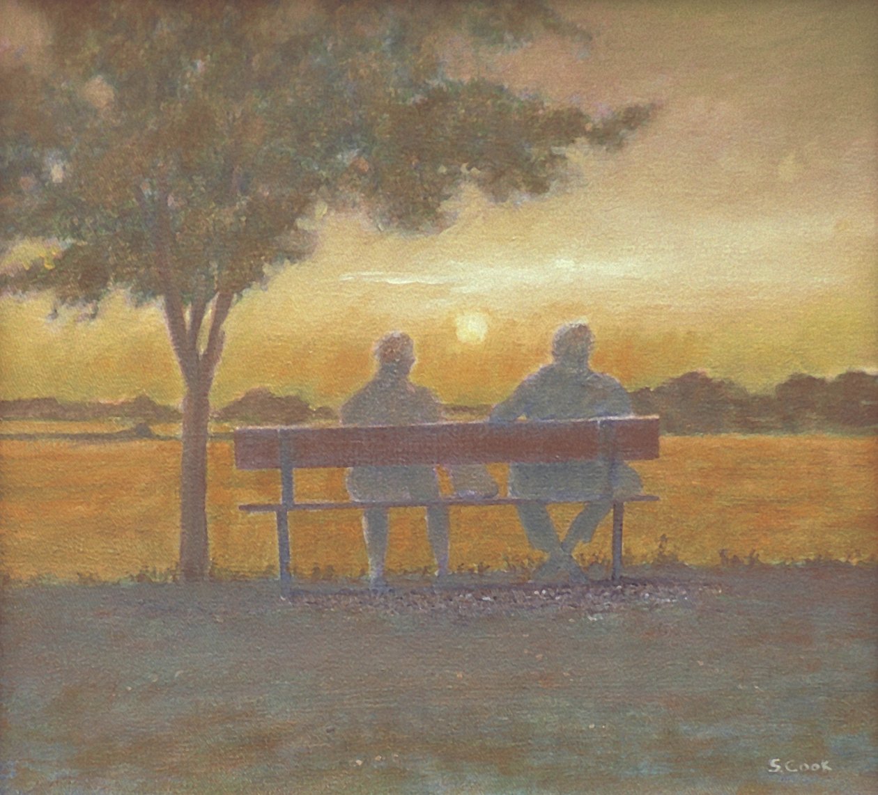 Zachód słońca autorstwa Simon Cook
