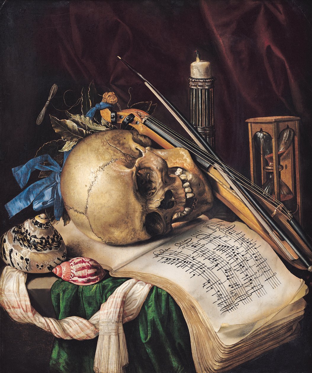 Vanitas autorstwa Simon Renard de Saint Andre
